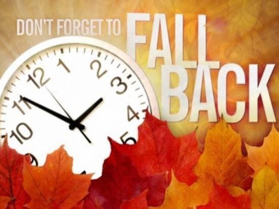 Daylight Savings Time Ends